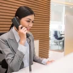 Female Receptionist Required