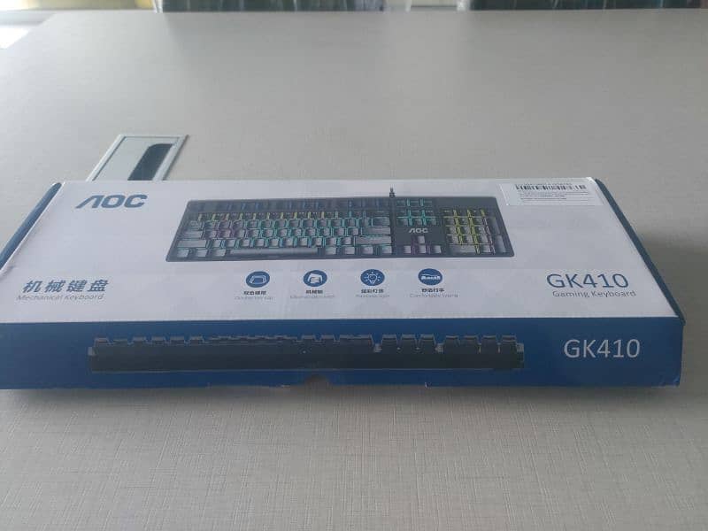 AOC GK410 Mechanical keyboard with RGB 0