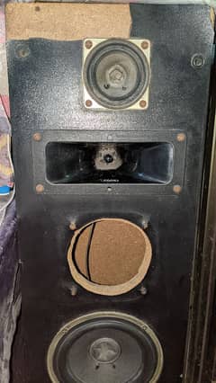 speaker set and amp