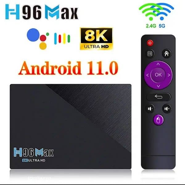 H96 Max Original RK 3566 Global Version Android 11 Condition 10/10 0