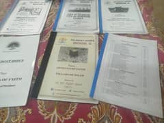 sir Zafar Alam islamiyat notes