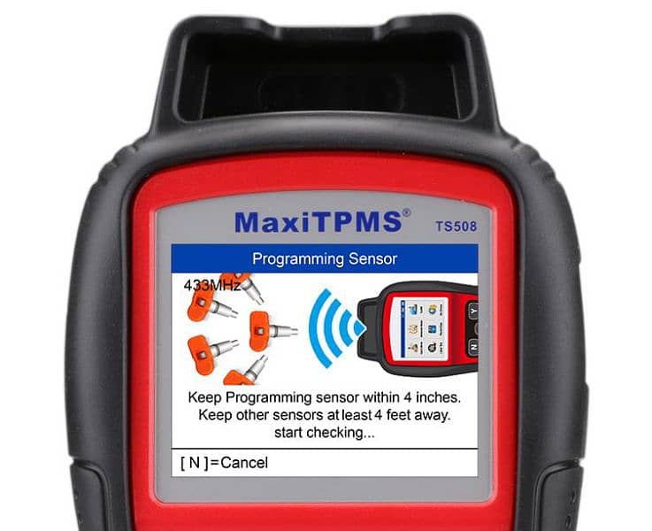TPMS PROGRAMMING TOOL (AUTEL TS508) 3