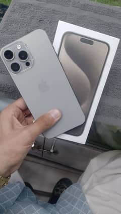 IPHONE 15 PRO MAX PTA WITH BOX