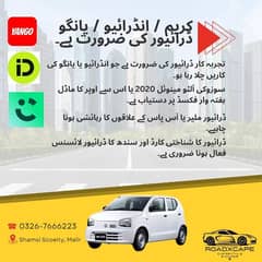 Careem/Indrive/Yango Driver Needed (Rental Basis)