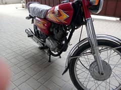 CG Honda 125 dadu number
