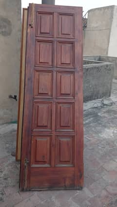 Solid wooden doors
