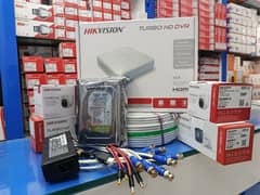 Hikvision cctv cameras | 4 security cameras setup | hd cameras