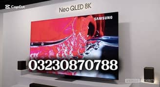 LED 32” to 101” Imported Samsung UHD crystal Quality 4k All available