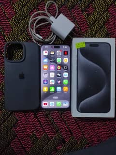 iphone 15pro max jv black 256gb