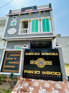 3Marla double story Facing Park brand new home for sale