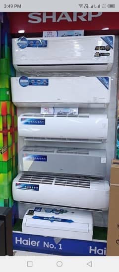 TCL AC available 1.5 ton model 18hes TCL clour white and sliver av
