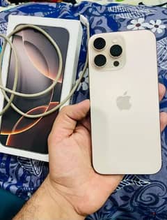 i Phone 16 Pro Max PTA 512 GB Full Boxs