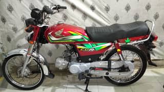 Honda Cd 70 2022 model urjante sale