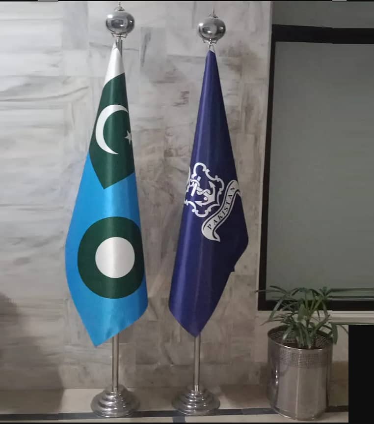 Army Flag | Air Force Flag | Pakistan Flag Punjab Govt Flag with Pole 3