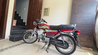 Urgent Sale Honda cd70 2023 clean condition