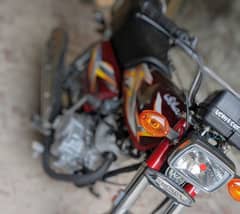 honda 125 all ok 10 by 10 number plate ok