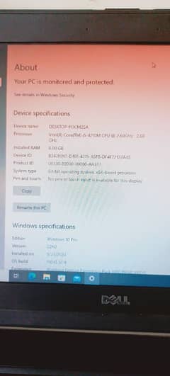 DELL LATITUDE 8GB RAM
