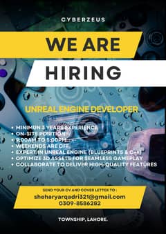UNREAL ENGINE DEVELOPER