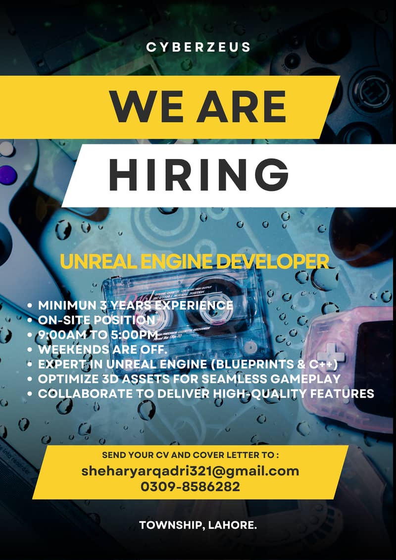 UNREAL ENGINE DEVELOPER 0