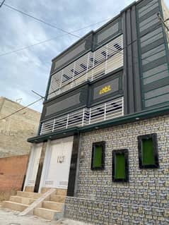 Brand New Zero Meter House Ground Plus 1 Kda Lease 24 Hours Sweet Water And Electricity Good Location Near Main Road