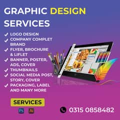 Graphics Designing -social Media Posts Designing-Logo Deisgning--