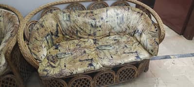 Sofa with side table