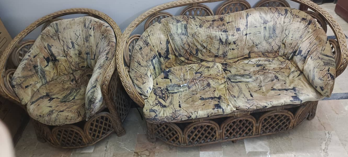 Sofa with side table 2