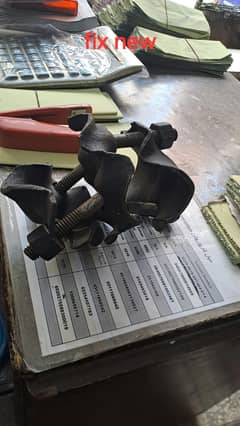 SHUTTERING CLUMP AND MILD STEEL PIPE