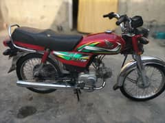 Cd 70 2022 model for sale lush condition