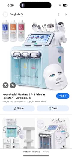7in1 hydra facial machine