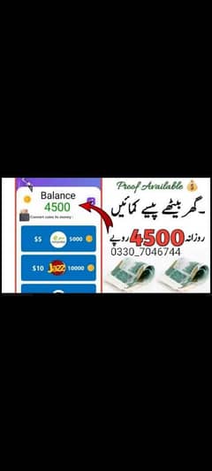 online job at home/part-time work daily earning