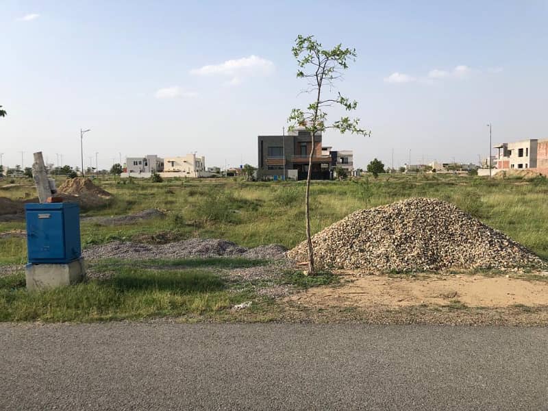 DHA PHASE 7 BLOCK T 10 MARLA IN OVERSEAS ENCLAVE PLOT HOT LOCATION 8