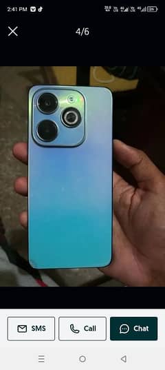 Infinix hote 40i (8+8/128) condition 10by 8.5 box charge available
