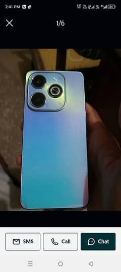 Infinix hote 40i (8+8/128) condition 10by 8.5 box charge available