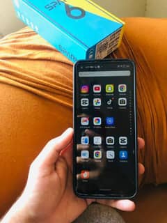 tecno spark6 4/64gb all okay