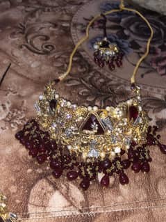 Bridal barat artificial jewellery set