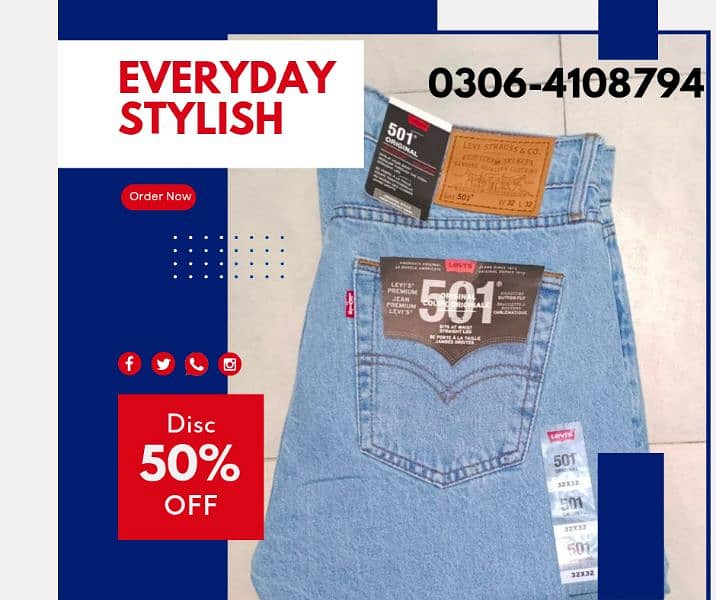 slim fit steachable premium 511 for men jeans pent exported 18