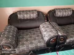 5 seater sofa set,mint condition