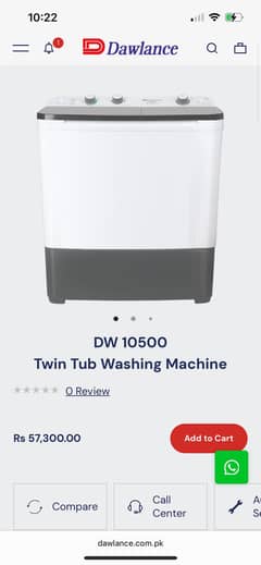 Dawlance Washing Machine