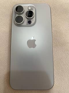 Iphone 15 pro natural titanium factory unlock