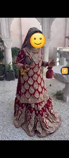 This is Rajistani Farshi lehanga and  designer dress by (Ashraff Son's