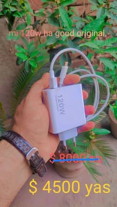 20w vooc original ha mi 120w original ha Tecno 33w original ha