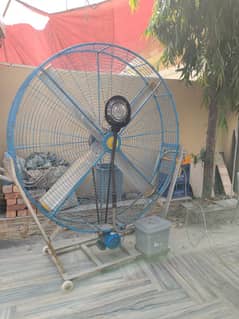 industrial mist fan 7 feet × 7 feet
