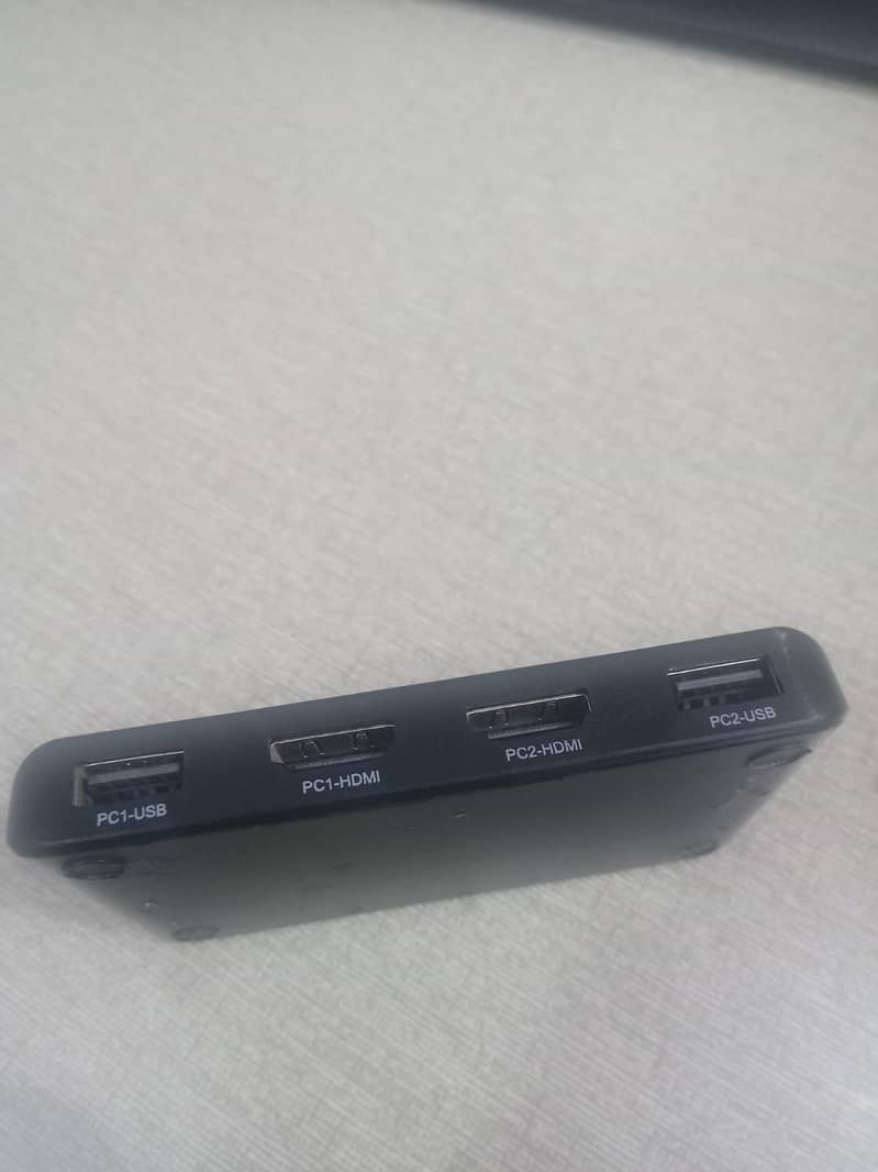 KVM Switch HDMI 2 Port Box,ABLEWE USB and HDMI Switch for 2 Computers 8