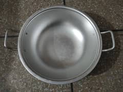 steel karahi A1 quality