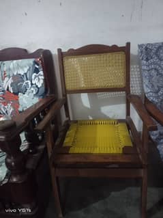 wooden chairs