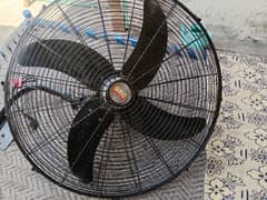 2 Black GFC Bracket fans 24 Inch