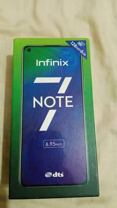 Infinix note 7 available for sale 6/128