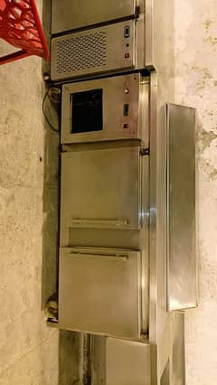 6 feet pizza preparation table under counter chiller pizza oven avail