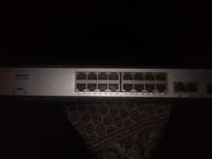 16 channel ports P. O. E switch available